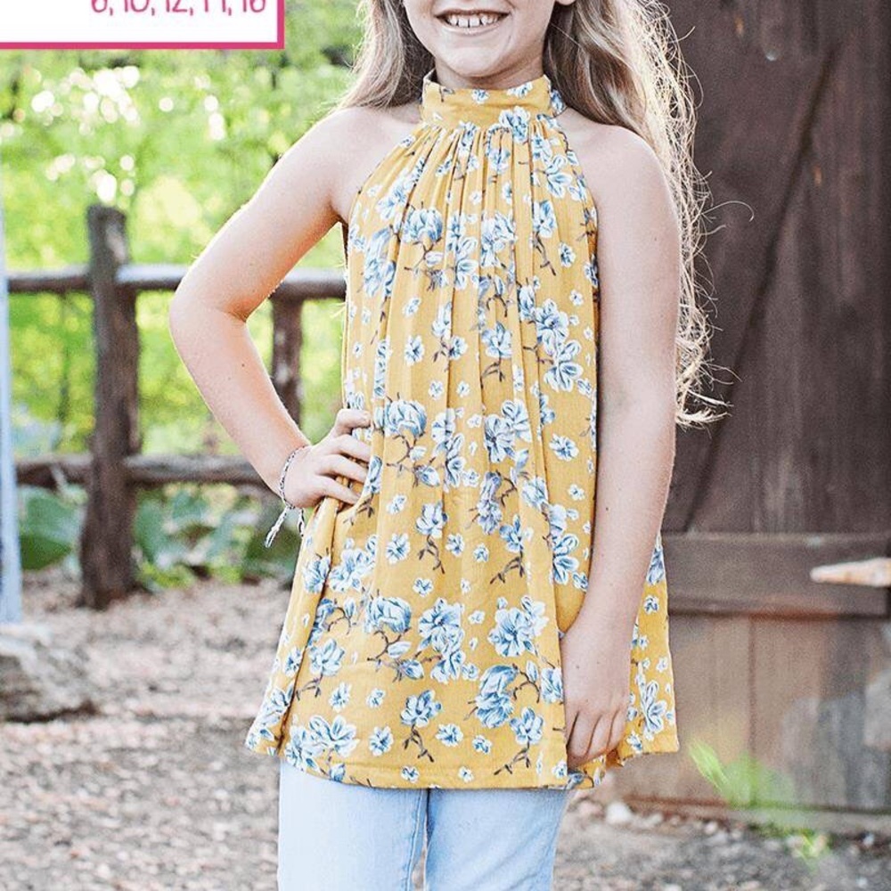 AMANDA A-LINE BLOUSE